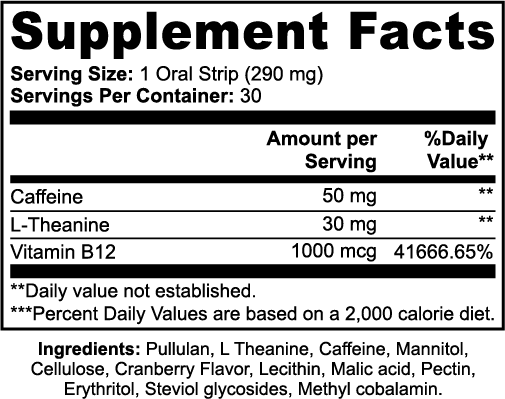 NeuraBlend Energy Strips